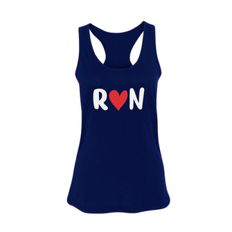 Run Heart Regata Feminina - Azul Marinho