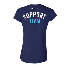 Baby Look Marathon Support Team - Azul Marinho