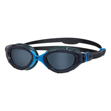 Óculos de Natação Zoggs Predator Flex Lente Fume - Preto e Azul
