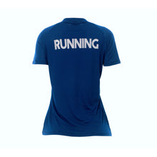 Camiseta Baby Look Run Life is Marinho