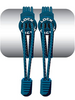 Cadarço Elastico Lock Laces - Azul Marinho