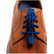 Cadarço Elástico Lock Laces para Sapato Social - Azul Marinho