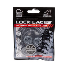 Cadarço Elástico Lock Laces - Cinza Refletivo