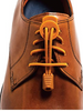 Cadarço Elástico Lock Laces para Sapato Social - Marrom Claro