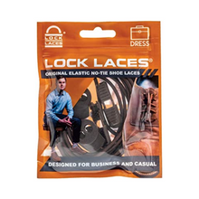 Cadarço Elástico Lock Laces para Sapato Social - Marrom