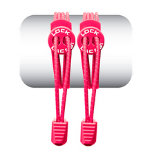 Cadarço Elastico Lock Laces - Rosa Pink