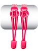 Cadarço Elastico Lock Laces - Rosa Pink