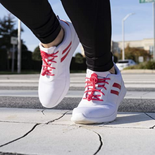 Cadarço Elastico Lock Laces - Rosa Pink