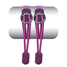 Cadarço Elastico Lock Laces - Roxo