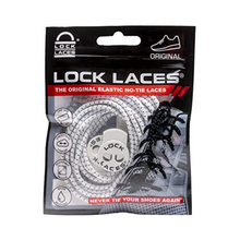 Cadarço Elastico Lock Laces Branco