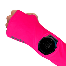 Demonstração da saída para relógio do Manguito verão Sportbr - Rosa.