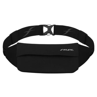 Pochete Corrida Zipless - Fitletic, opção prática e elegante para quem pratica corrida. Feita com tecido elástico e impermeável, ideal para atividades ao ar livre. Sem zíper, proporcionando fácil acesso aos itens armazenados. Bolso expansível: guarda documentos, cartões, e dinheiro com segurança. Grip de silicone: evita que o cinto pule durante o movimento. Cinto ajustável: com ajuste duplo na cintura, proporcionando conforto e estabilidade. Minimalista e prática, perfeita para uso diário e viagens.